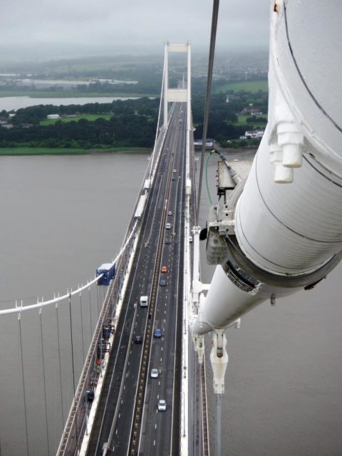 Varioguard Severn Bridge Suspension Cable Inspection - Asset VRS